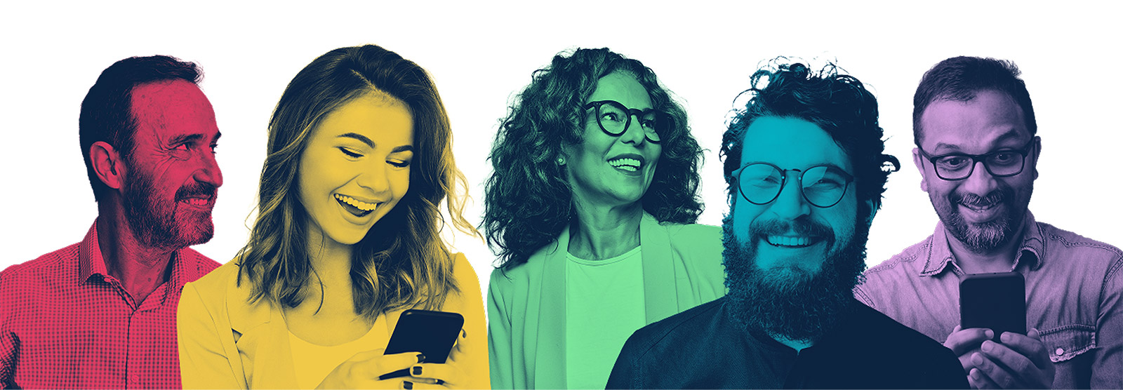 Rainbow Color People