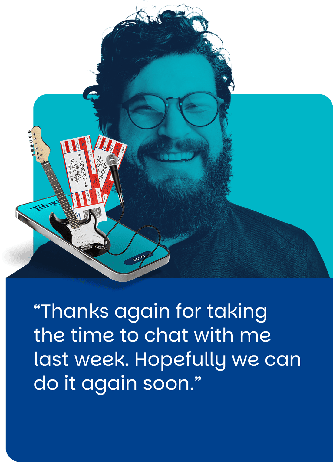 Man with glasses and beard